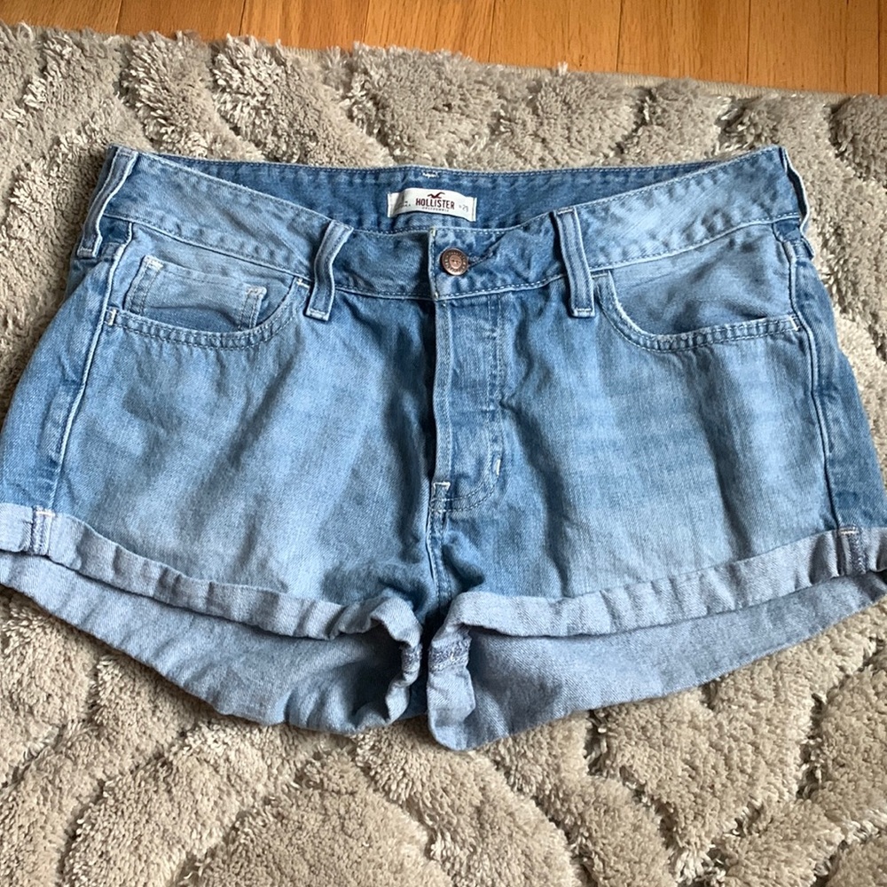 Hollister jean shorts
